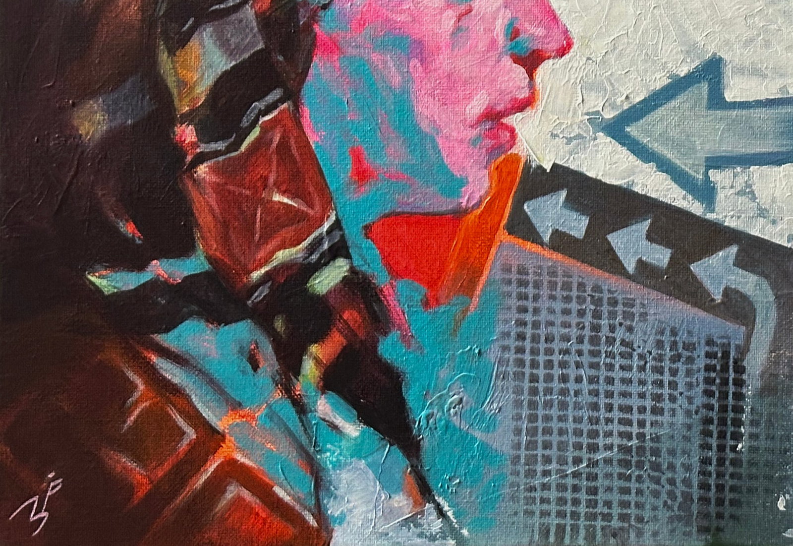 Oil genre painting Discussion Ivan T. - 6