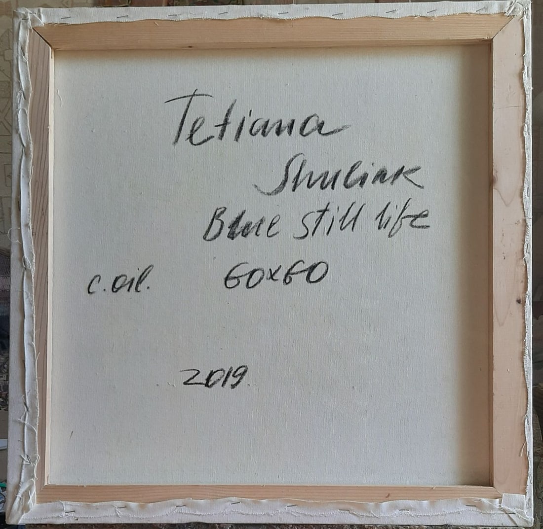Abstract Oil painting Blue still life Tetyana Shulyak - 2