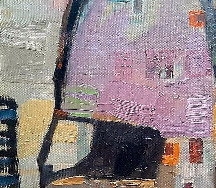 Abstract Oil painting Mind games Tetyana Shulyak - 3