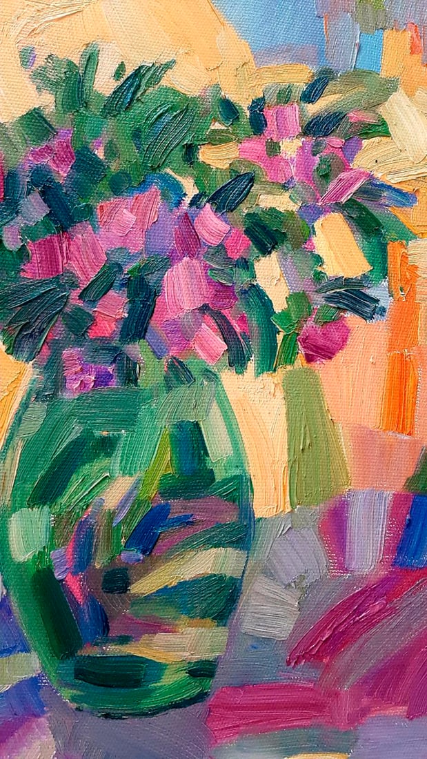 Abstract Oil painting Bouquet Tetyana Shulyak - 3