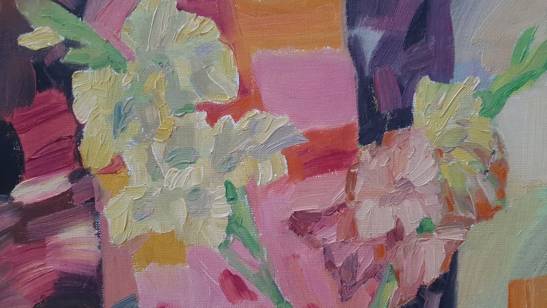 Abstract Oil painting End of summer Tetyana Shulyak - 5