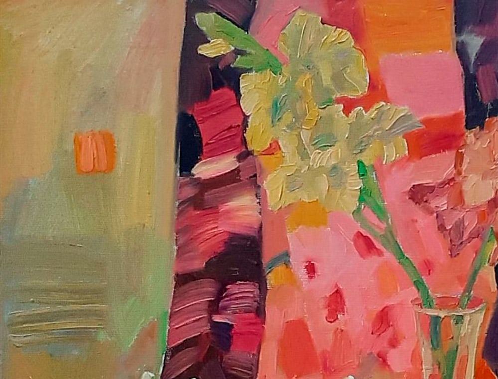 Abstract Oil painting End of summer Tetyana Shulyak - 9