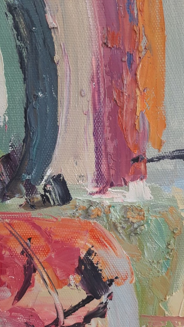 Abstract Oil painting Summer cocktail Tetyana Shulyak - 7