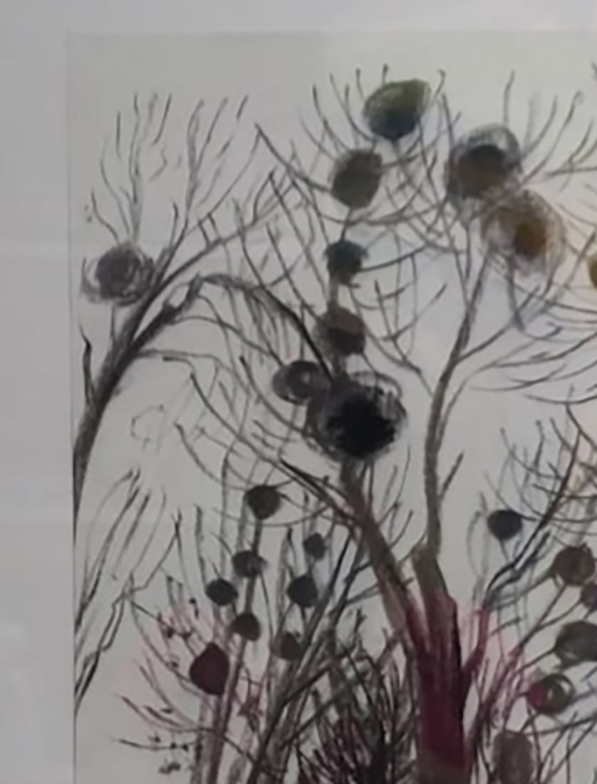 Oil painting Trees Nina L - 2