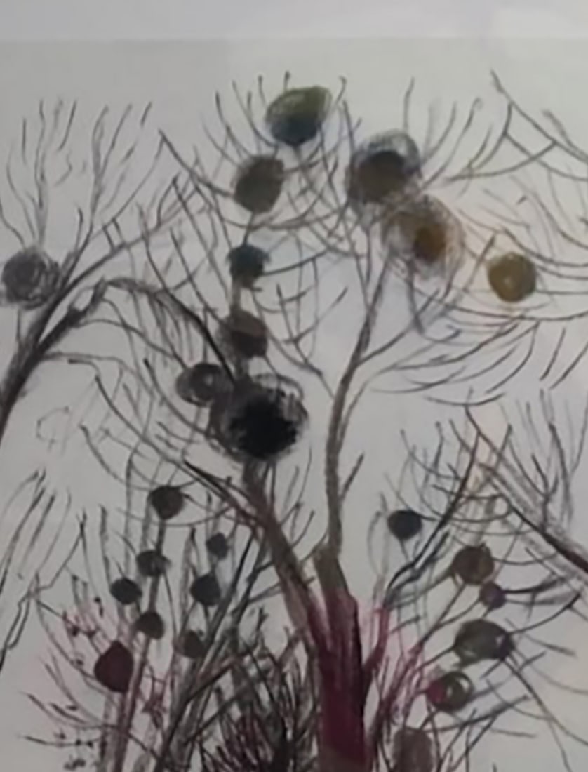 Oil painting Trees Nina L - 7