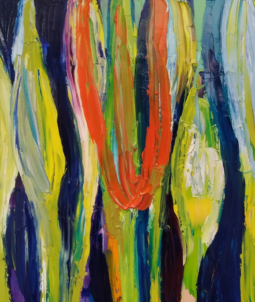 Oil painting Saffron Nina L - 7