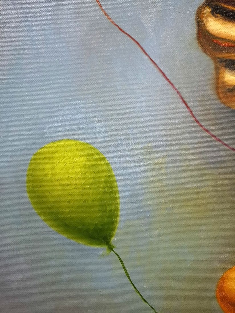 Oil painting Golden Like Sergey Voichenko - 5