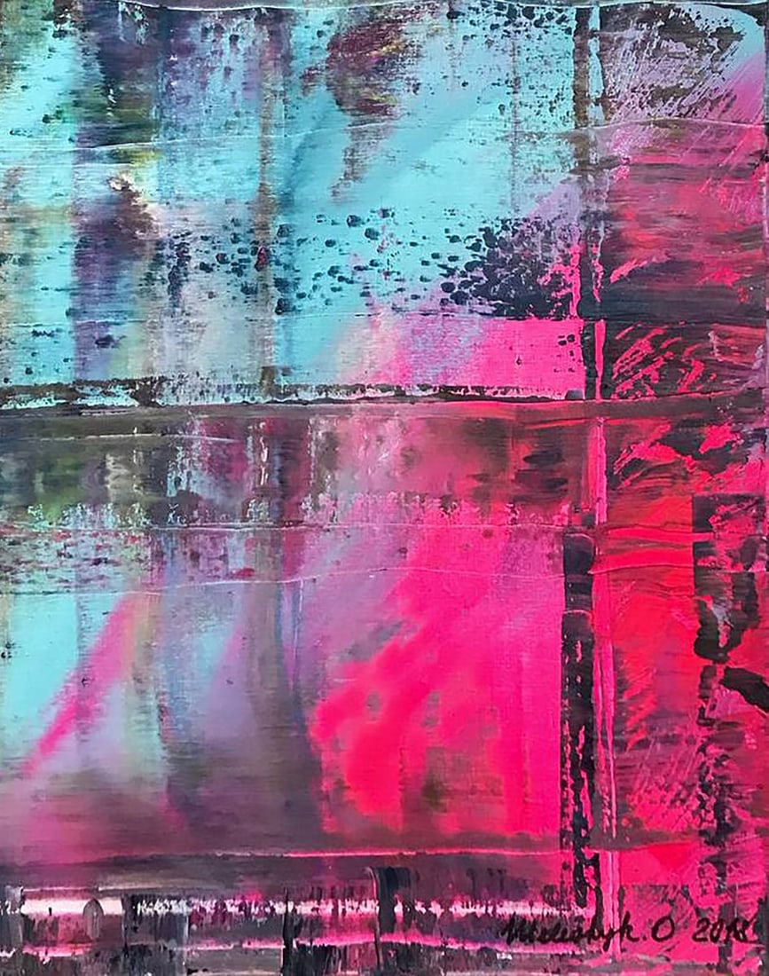 Acrylic painting My kingdom Olga Melezhik - 7