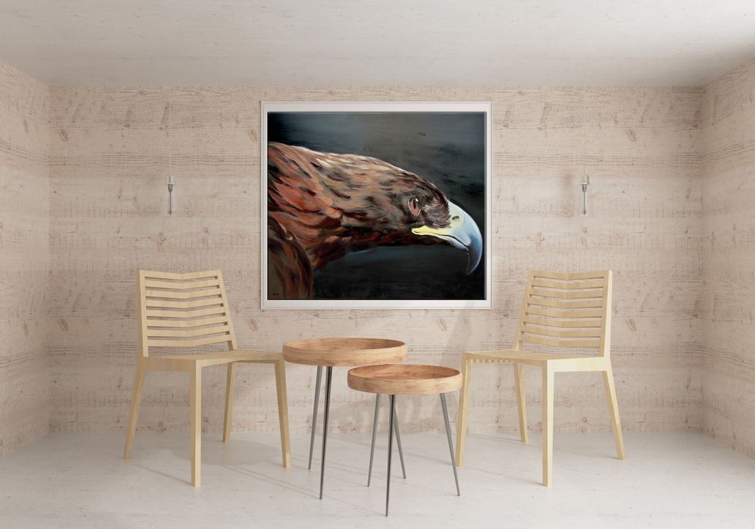 Oil painting Eagle Igor Konovalov - 2