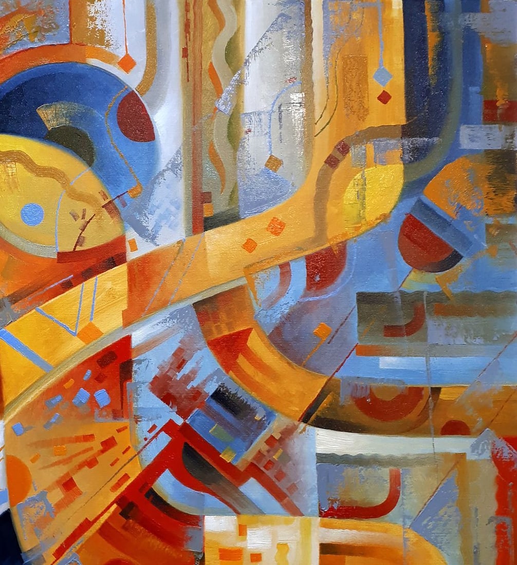Oil painting Boomerangs Sergey Voichenko - 5