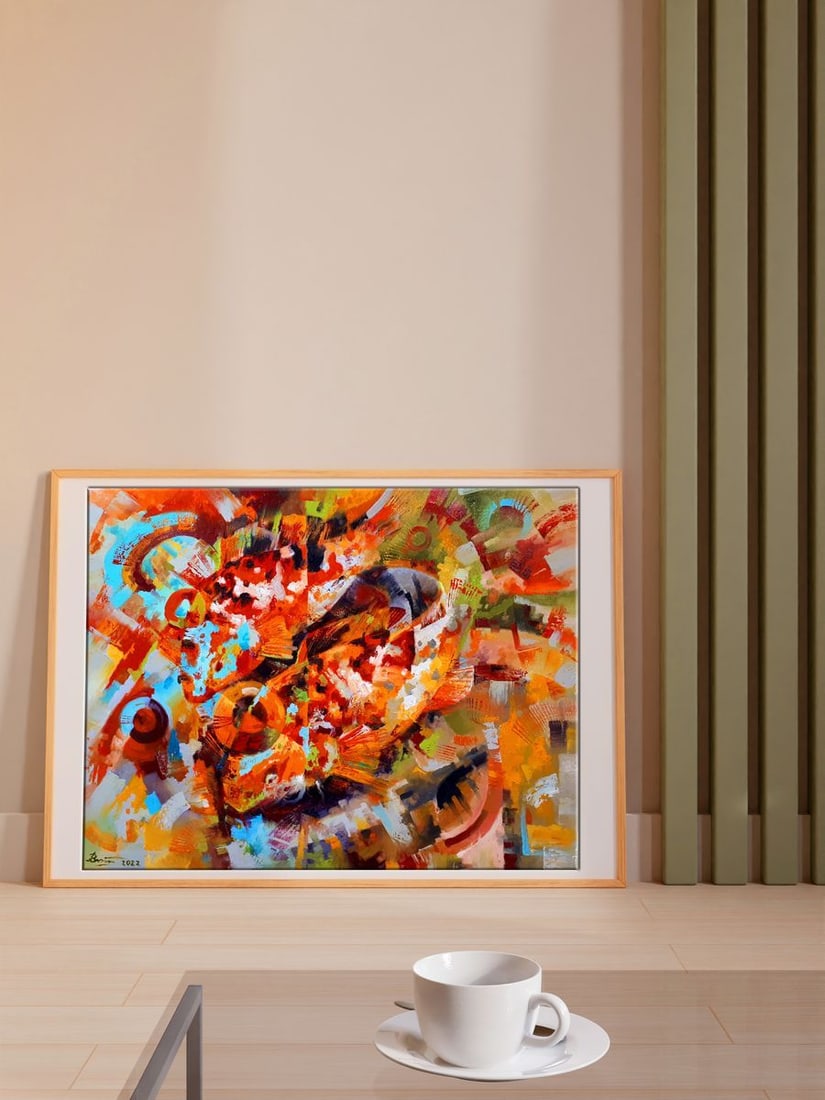 Oil painting In glareing water Sergey Voichenko - 2