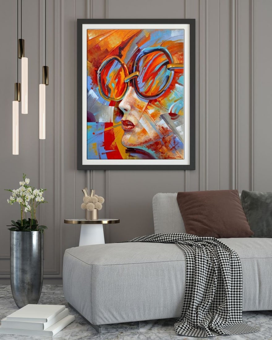 Oil painting Jazz Glasses Sergey Voichenko - 3