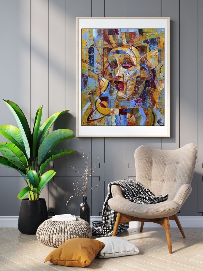 Oil painting Naomi Sergey Voichenko - 3