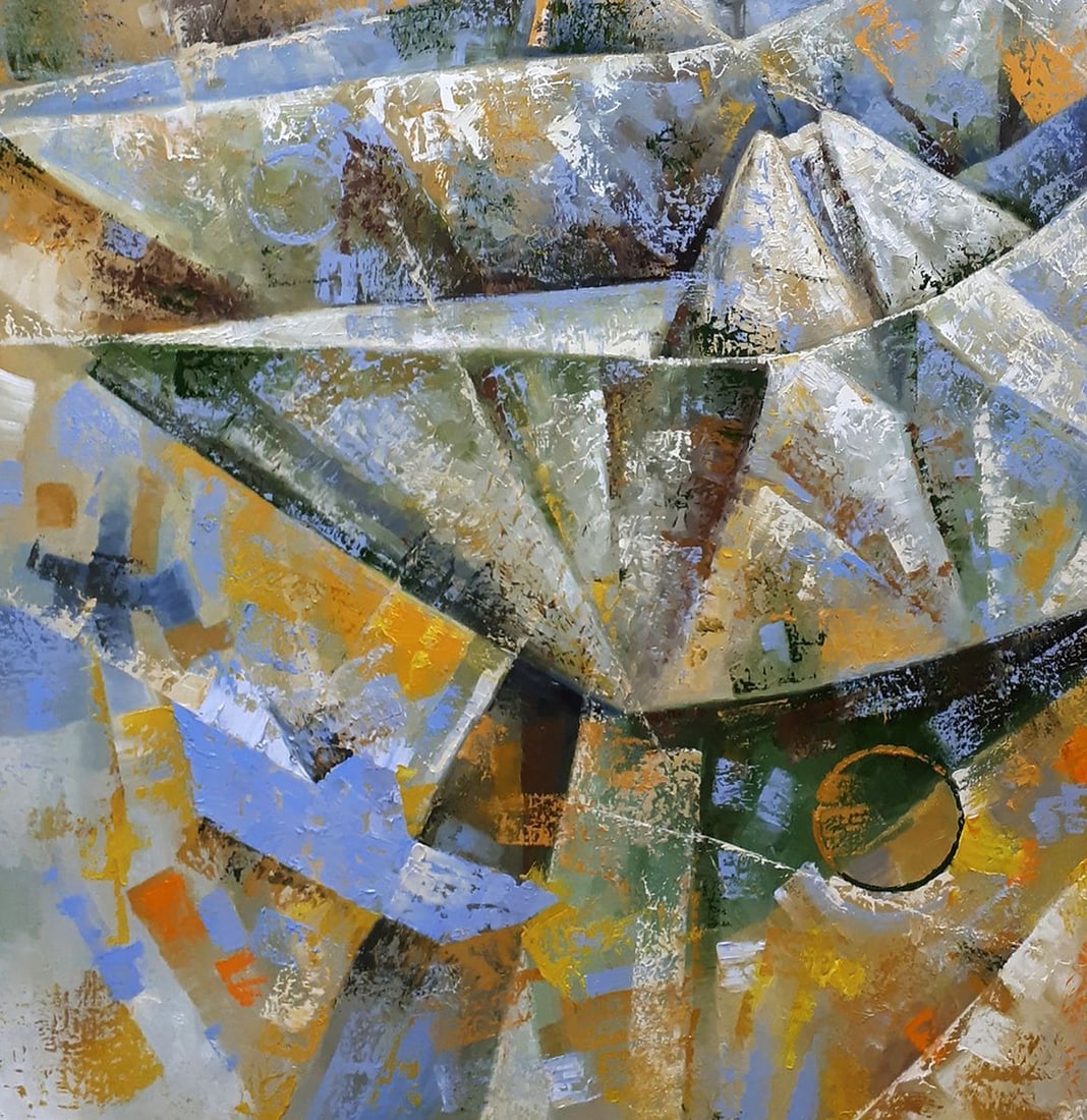 Oil painting Paper storm Sergey Voichenko - 6