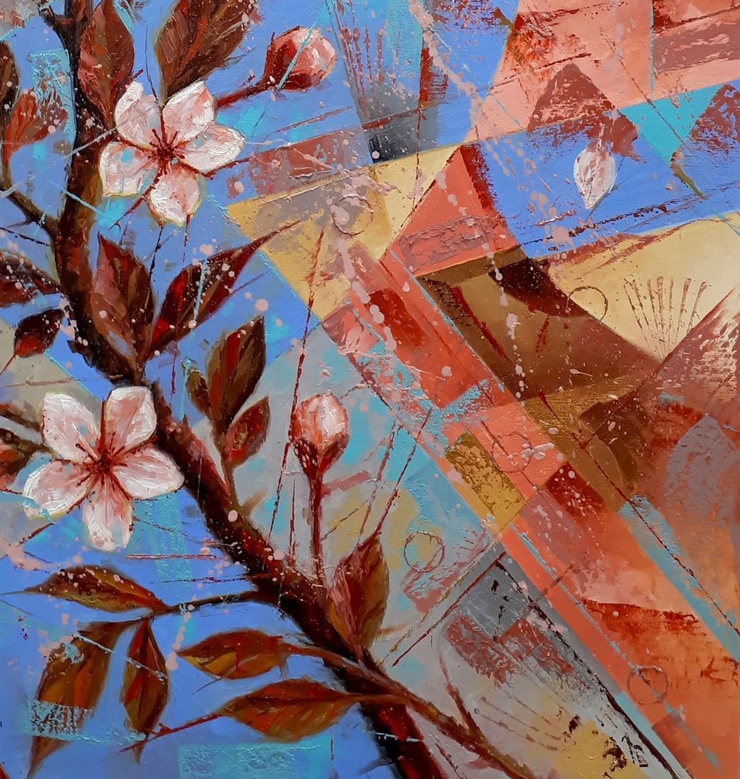 Oil painting Spring tree Sergey Voichenko - 7