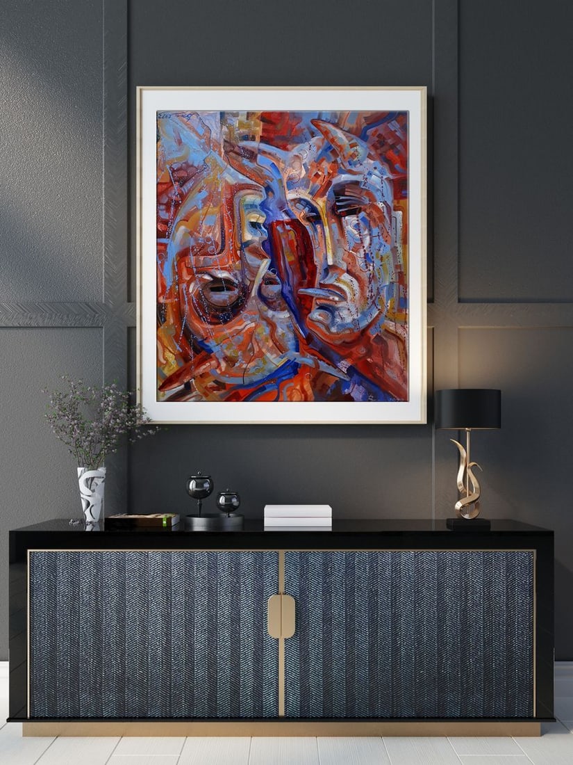 Oil painting Turn the demons Sergey Voichenko - 3