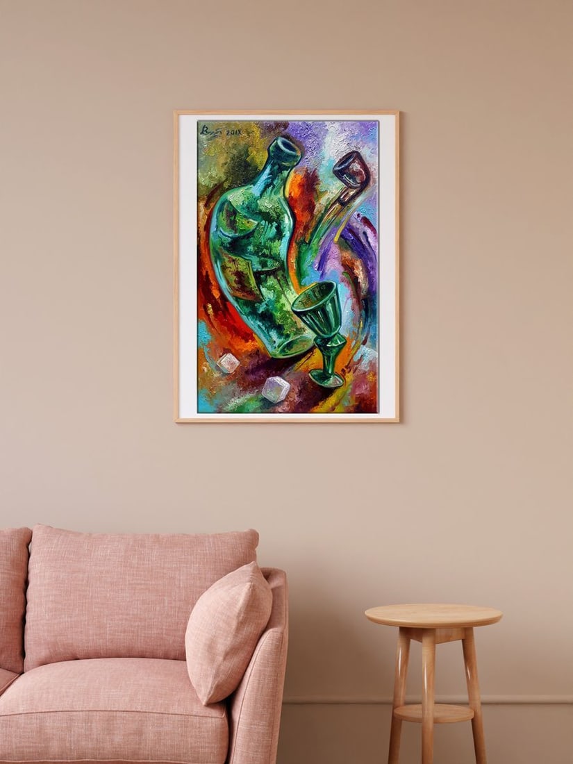Oil painting Absinthe please Sergey Voichenko - 2