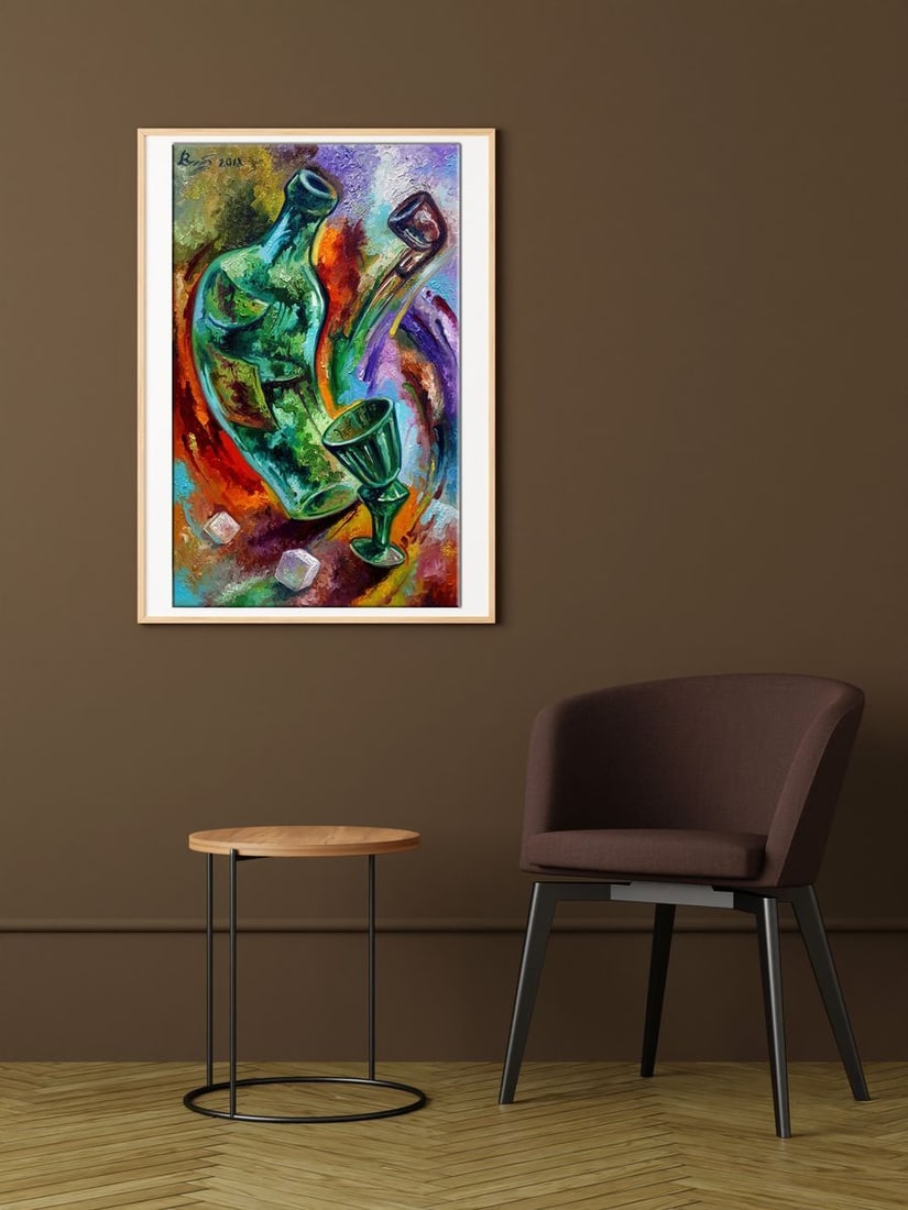 Oil painting Absinthe please Sergey Voichenko - 3