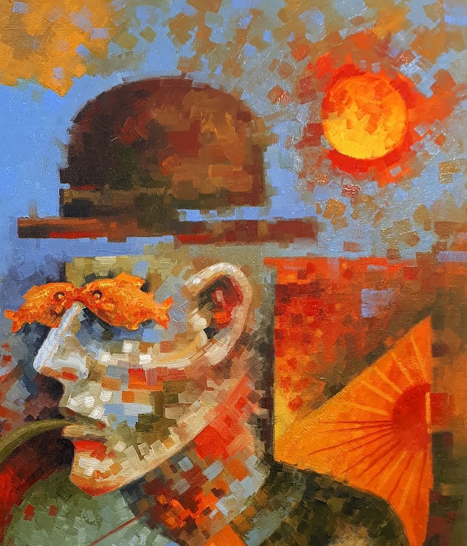 Oil painting Evening tube Sergey Voichenko - 5