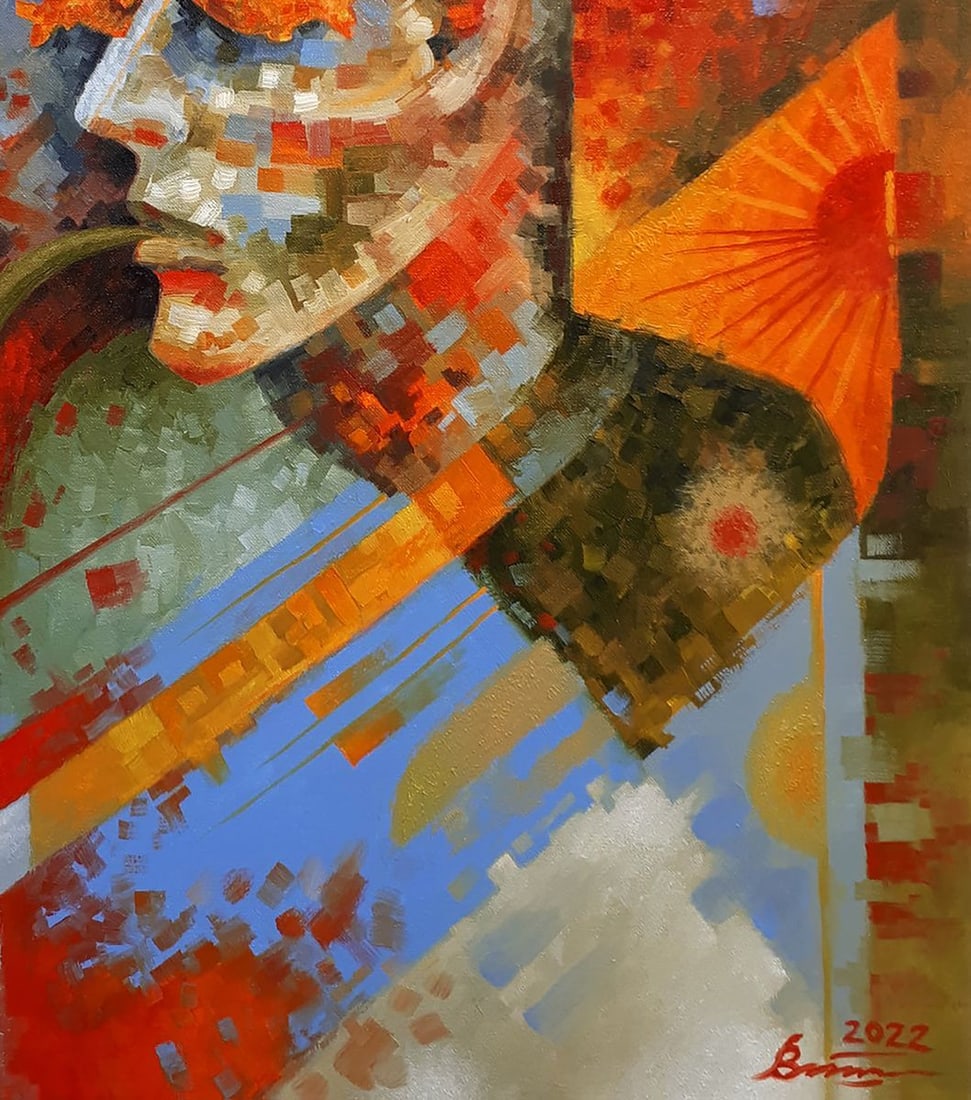 Oil painting Evening tube Sergey Voichenko - 7