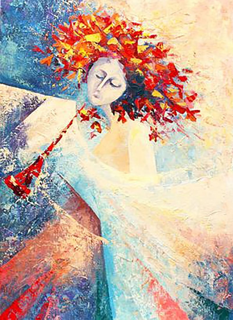 Oil painting Freckle Kirilenko Ivan: Title: Oil painting Freckle Kirilenko Ivan Description: NoKoz 28 *** ABOUT THIS PAINTING *** * TITLE: "Freckle" * ARTISTS: Kirilenko Ivan * SIZE: 105x75 cm/'41.33x29.52 inches' * MEDIUM: oil, canvas