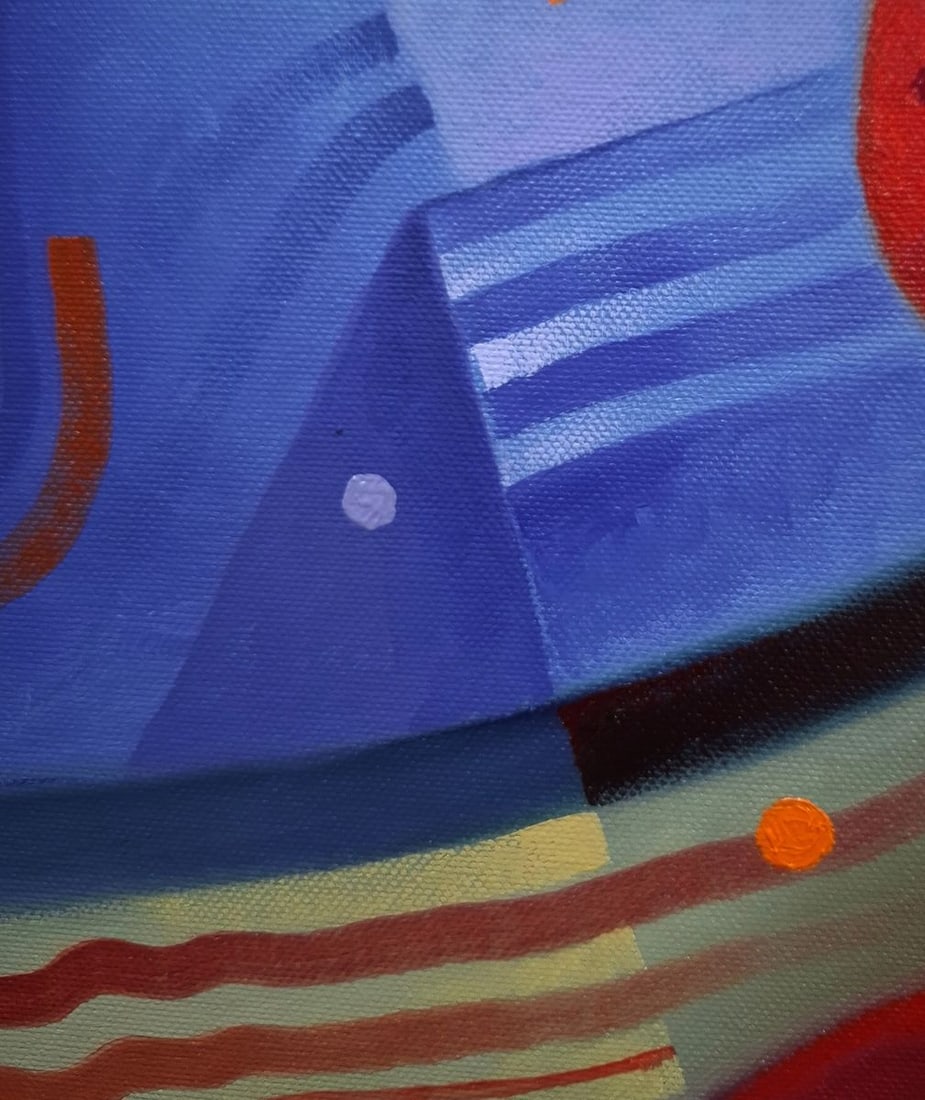 Oil painting Yin Yang Abstraction Sergey Voichenko - 7