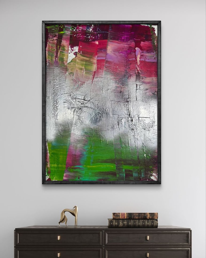Acrylic painting Mirror of the Soul Olga Melezhik - 3