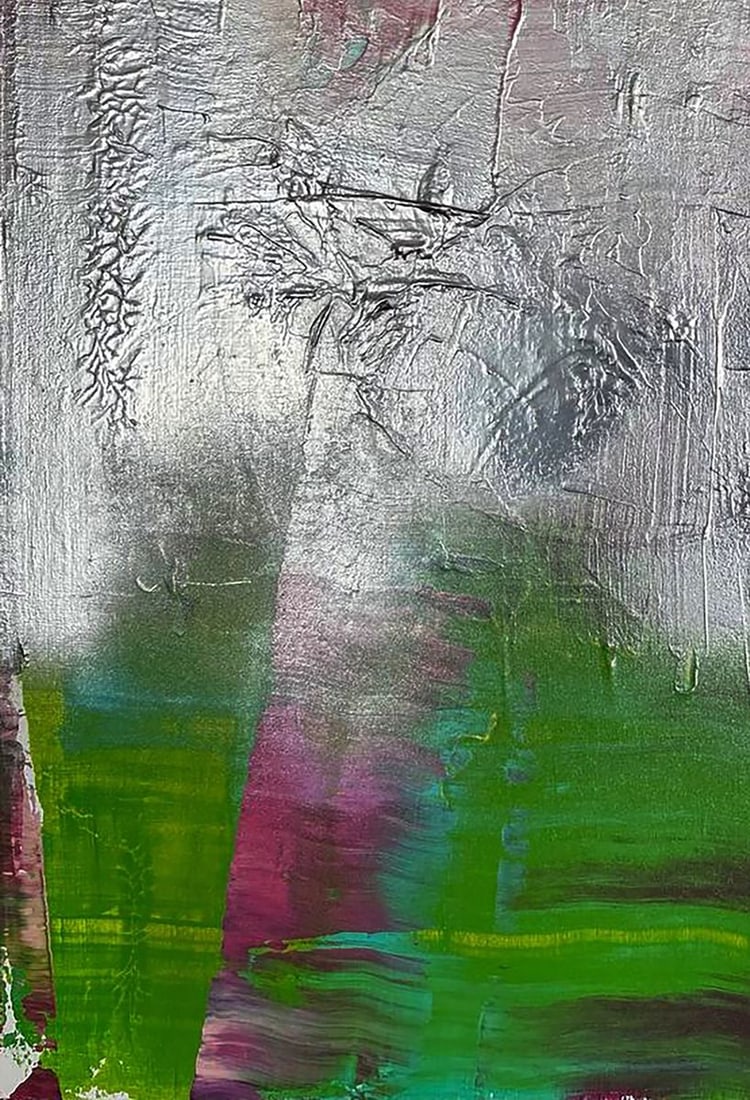 Acrylic painting Mirror of the Soul Olga Melezhik - 5