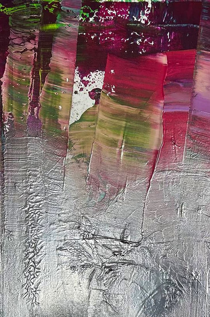 Acrylic painting Mirror of the Soul Olga Melezhik - 6