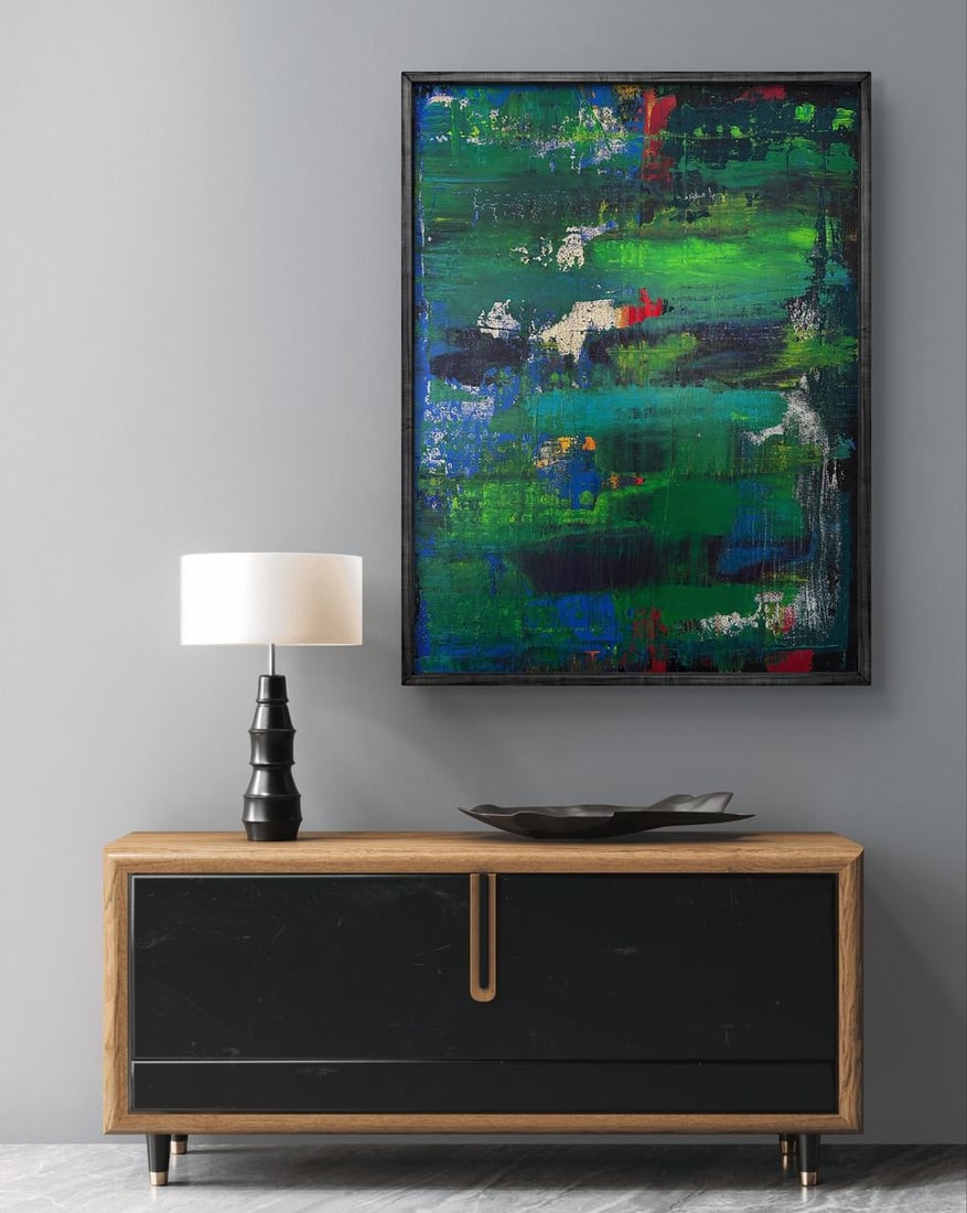 Acrylic painting Walk in the forest Olga Melezhik - 3
