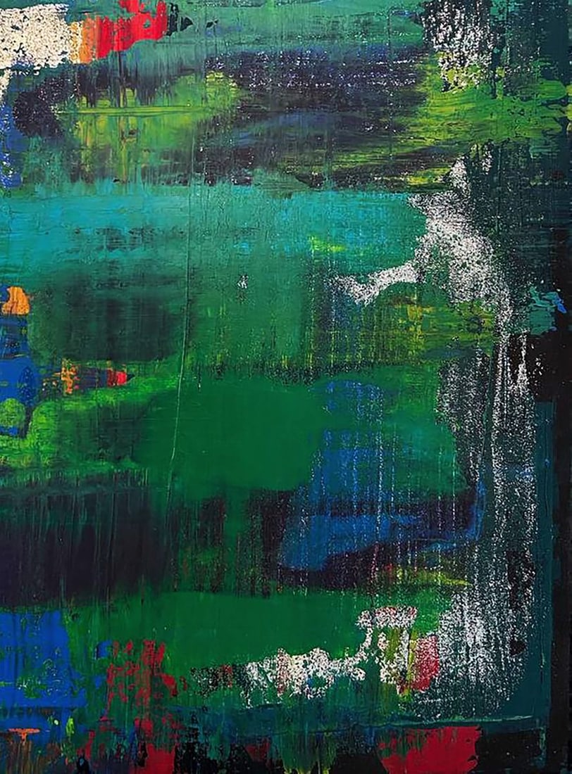Acrylic painting Walk in the forest Olga Melezhik - 4