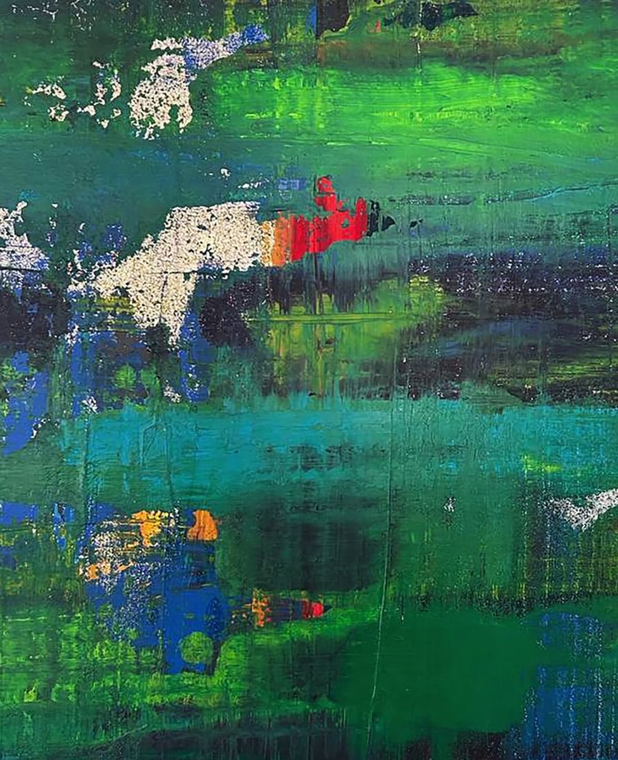 Acrylic painting Walk in the forest Olga Melezhik - 8