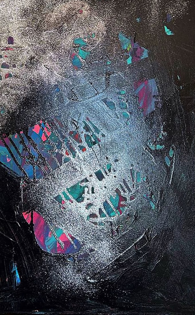 Acrylic painting Galaxy of the Soul Olga Melezhik - 4
