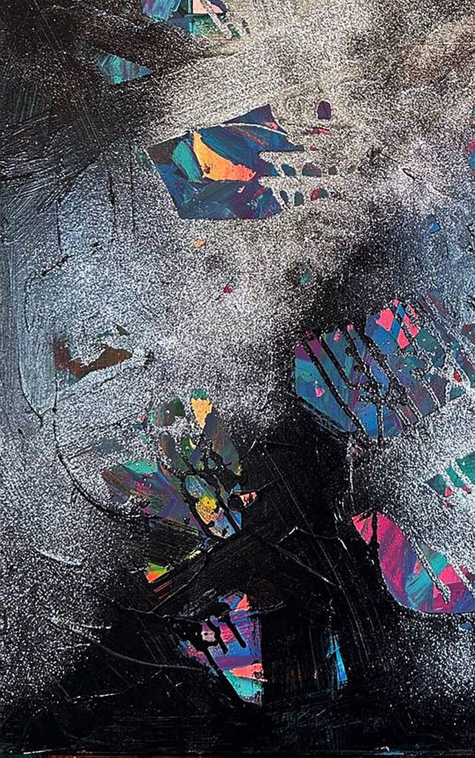 Acrylic painting Galaxy of the Soul Olga Melezhik - 5