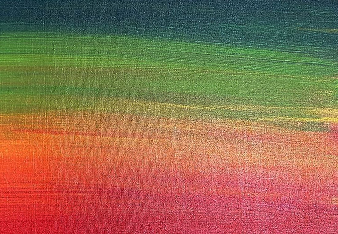 Acrylic painting Calm and focused Olga Melezhik - 4