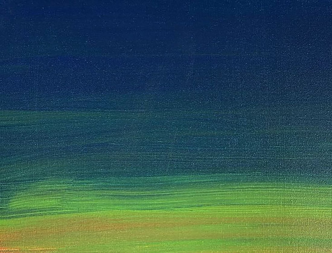 Acrylic painting Calm and focused Olga Melezhik - 6