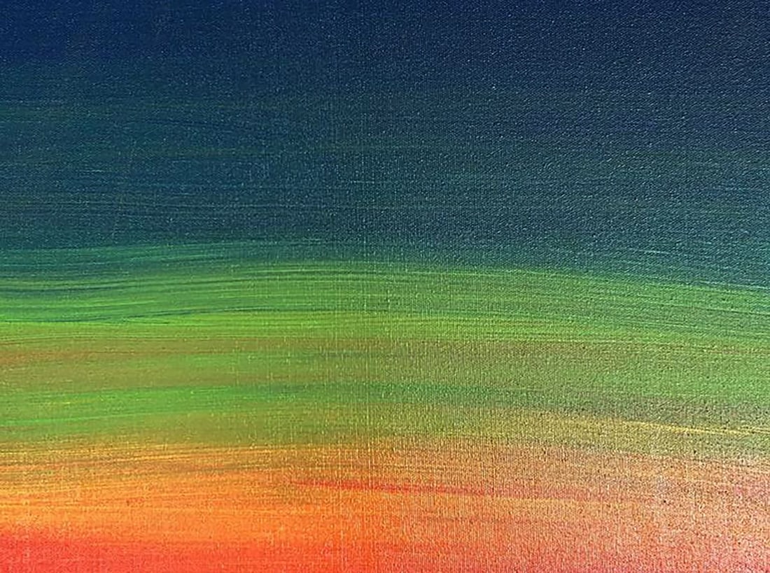 Acrylic painting Calm and focused Olga Melezhik - 8