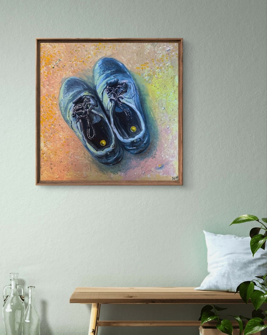 Oil painting Five coins for happiness Dmitry Arkadyev - 3