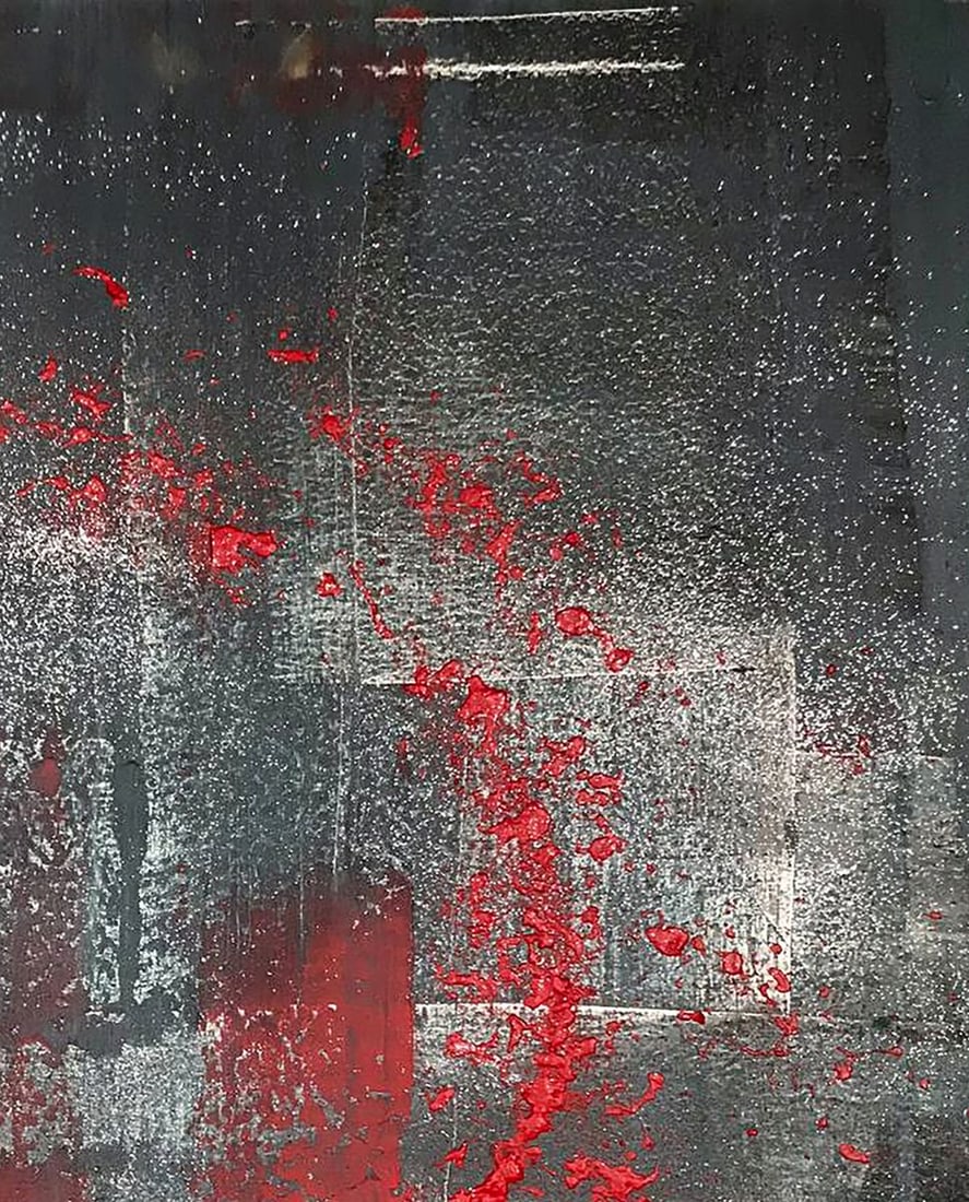 Acrylic painting Night melody Olga Melezhik - 5