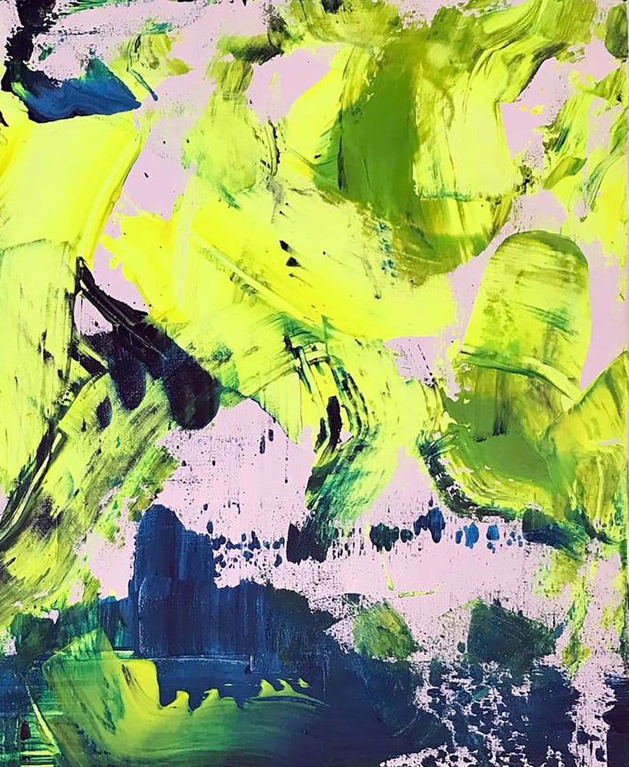 Acrylic painting Orgasmic life Olga Melezhik - 5