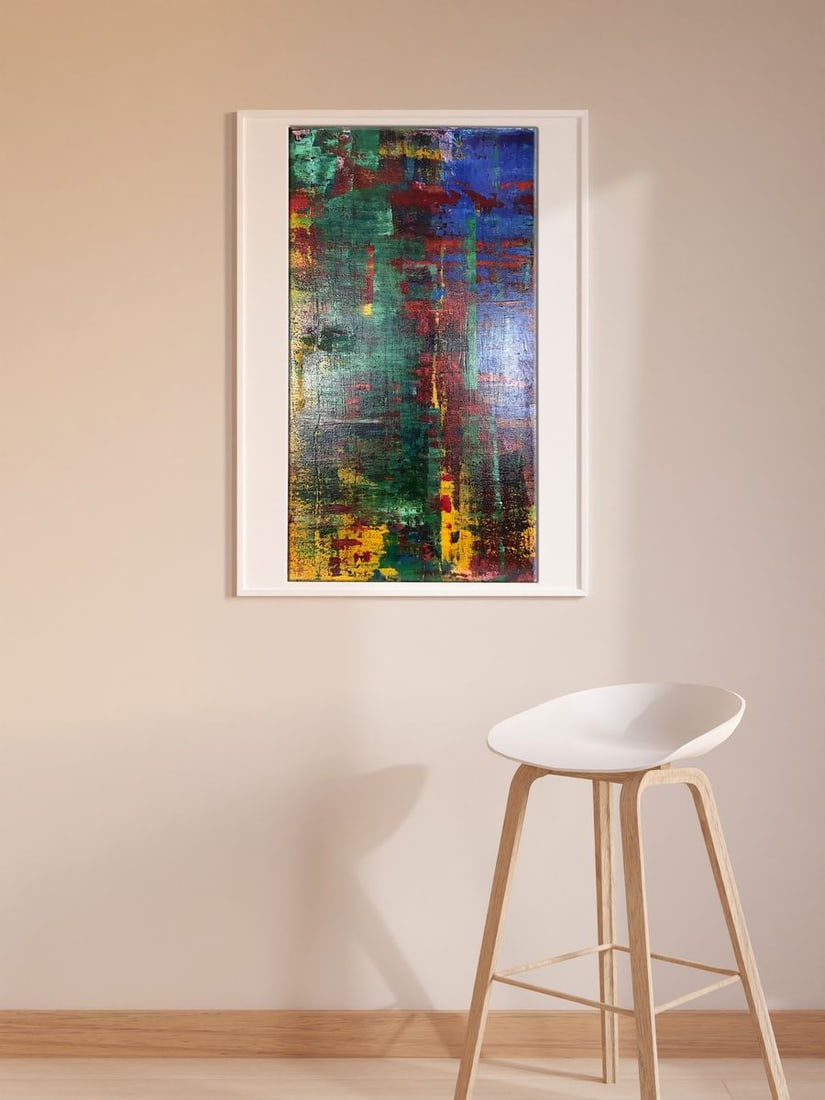 Acrylic painting Autumn Olga Melezhik - 2