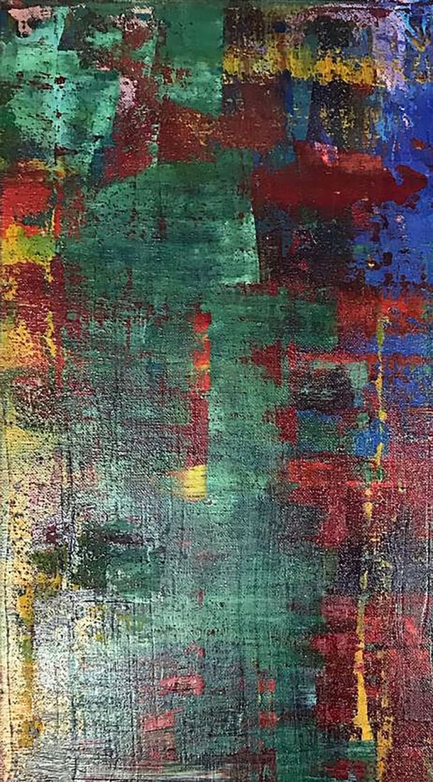 Acrylic painting Autumn Olga Melezhik - 4