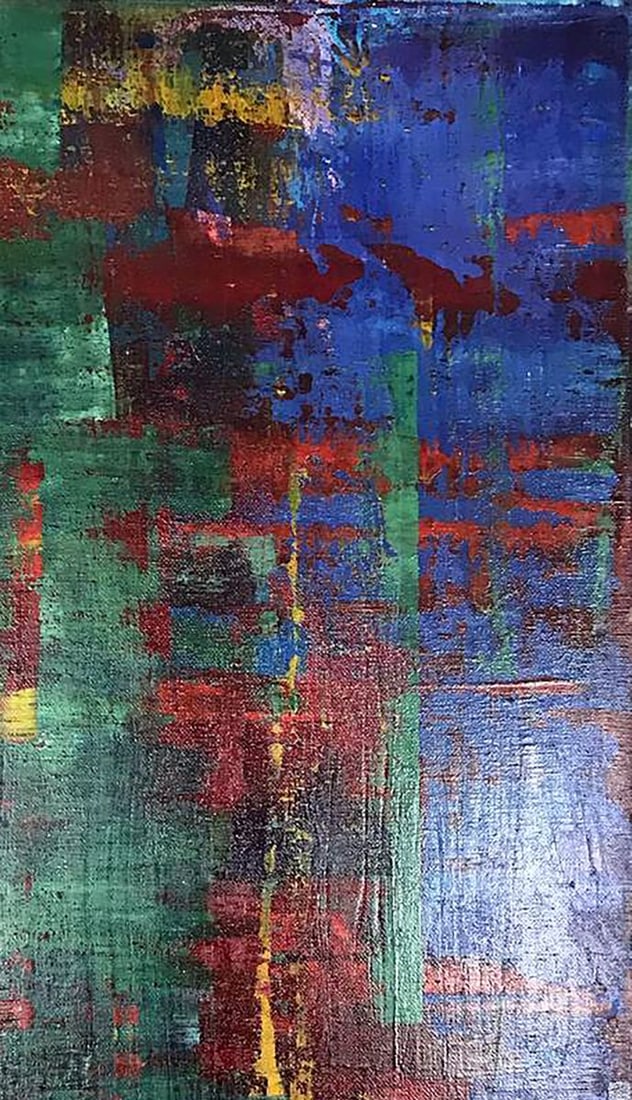 Acrylic painting Autumn Olga Melezhik - 5