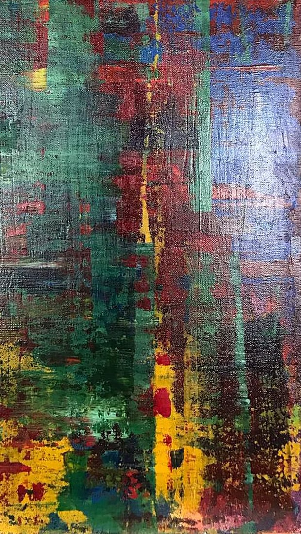 Acrylic painting Autumn Olga Melezhik - 7