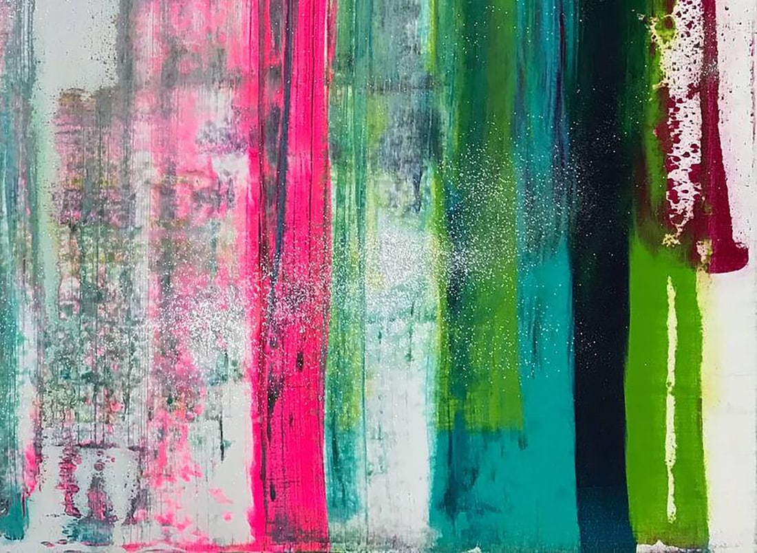 Acrylic painting Flow Olga Melezhik - 7