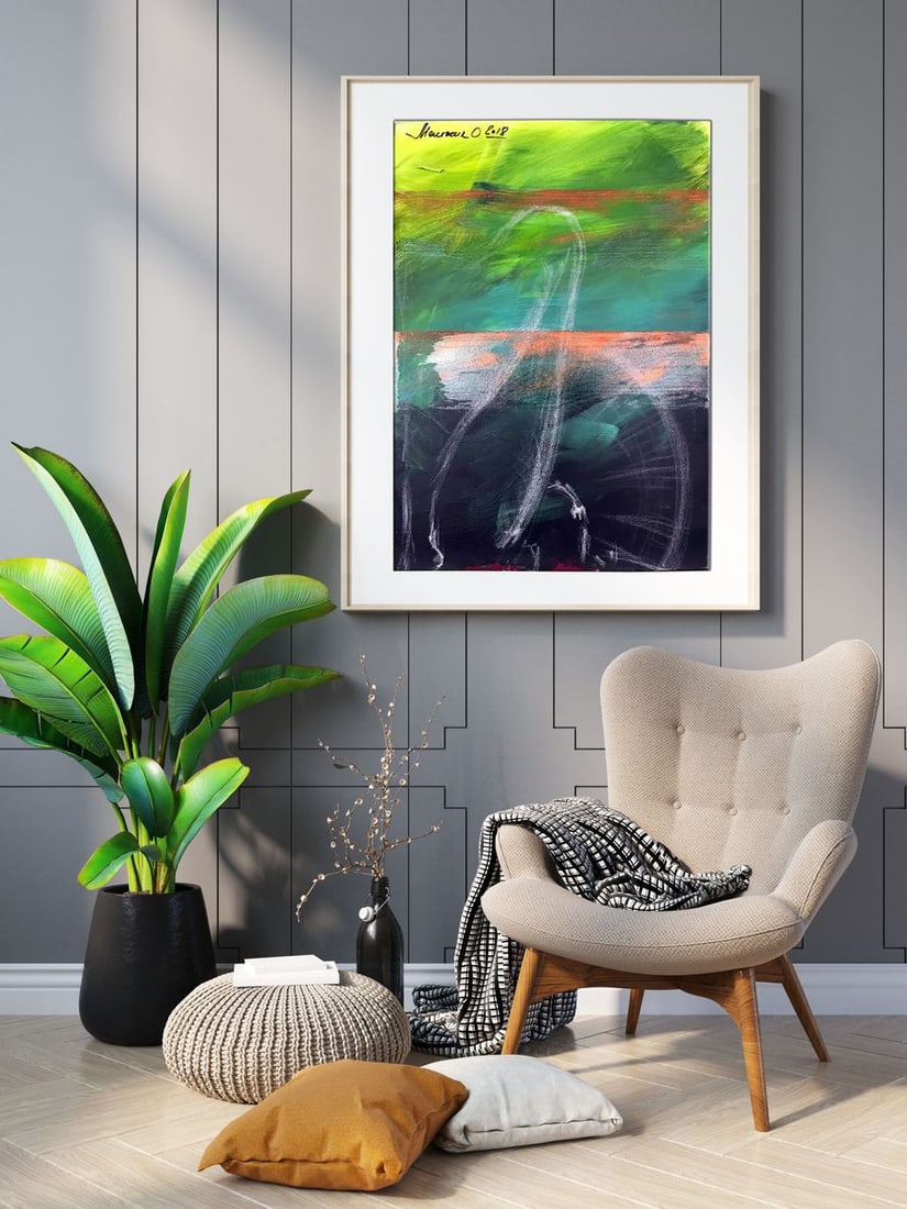 Acrylic painting Joy Olga Melezhik - 2