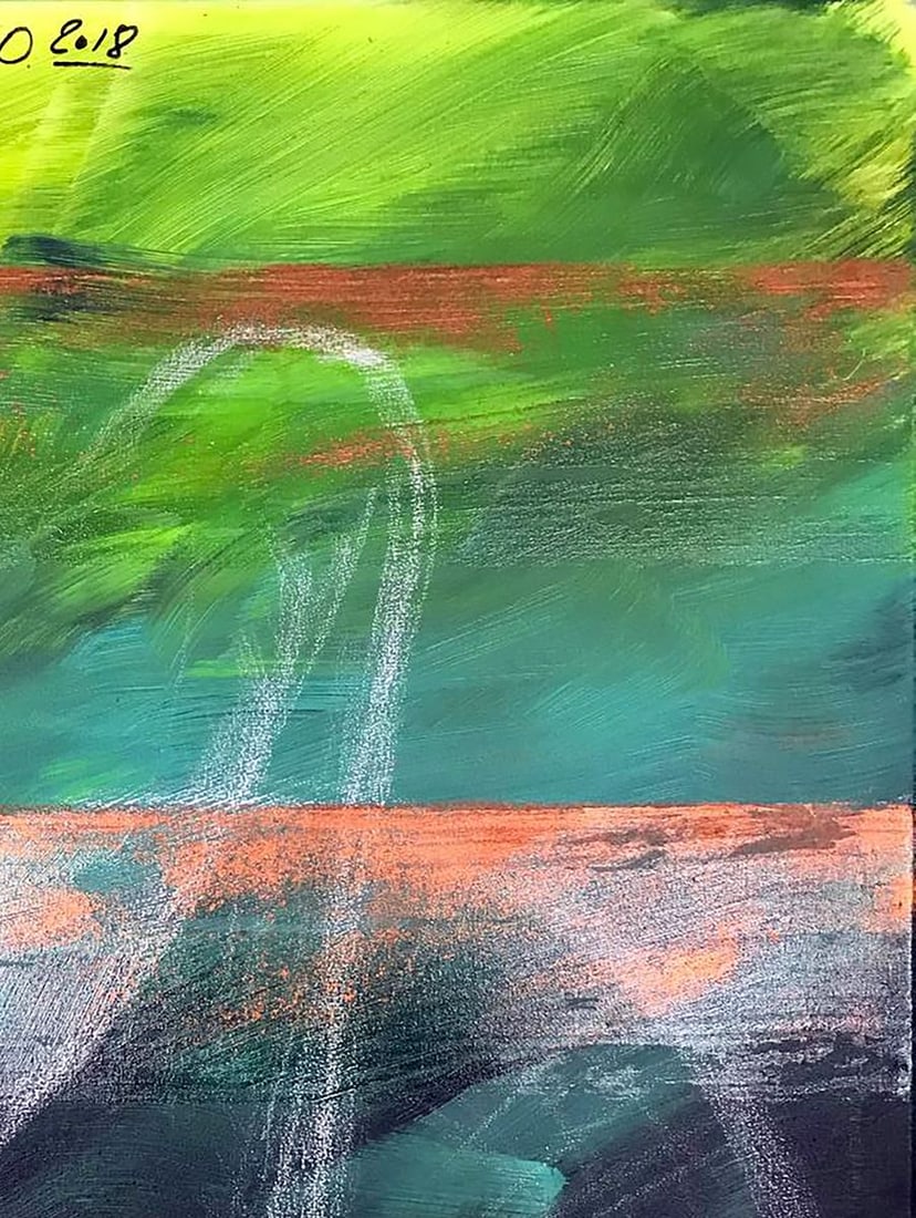 Acrylic painting Joy Olga Melezhik - 5