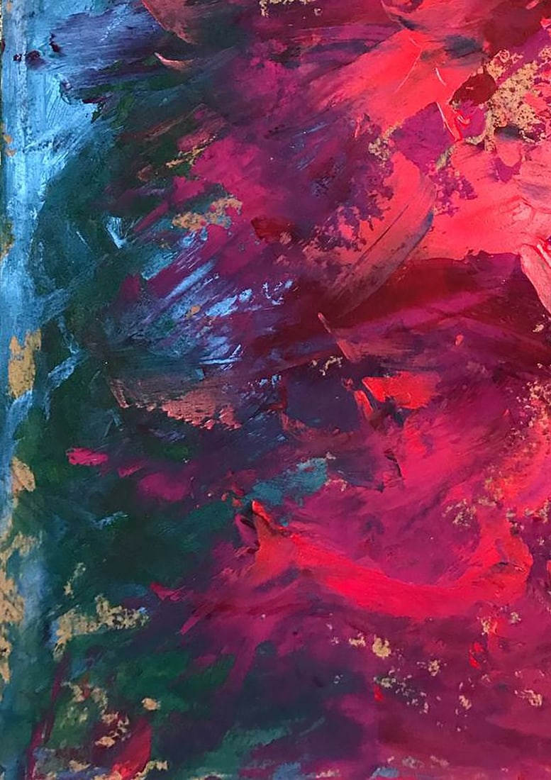Acrylic painting Colors inside Olga Melezhik - 6