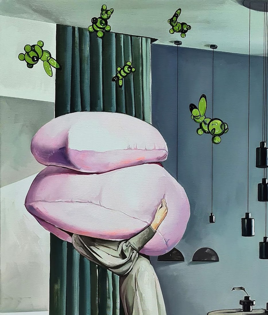 Oil painting Sunday afternoon Igor Konovalov - 4
