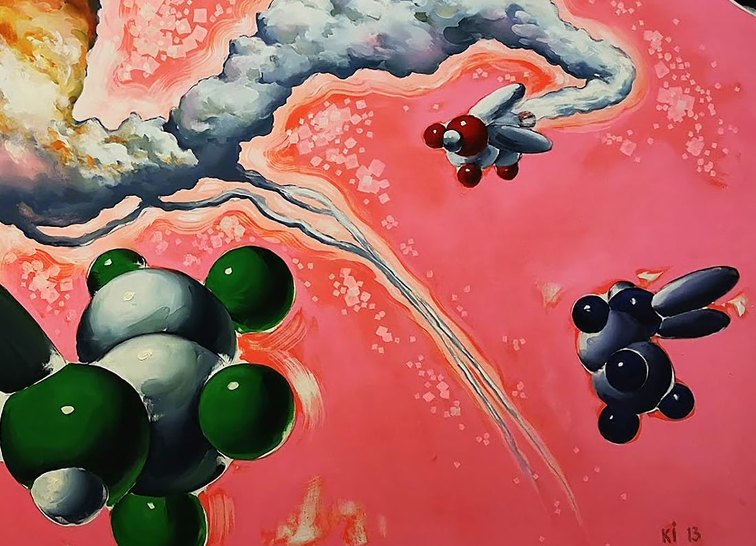 Oil painting Paparazzi Igor Konovalov - 7